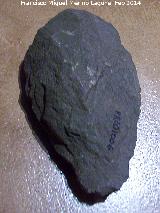 Historia de Santisteban del Puerto. Hacha paleolítica. Museo Arqueológico de Santisteban